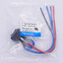 TWTADE Momentary Polarity Reverse Switch - DC 12V 20A Motor Control 6 Pin 3 Position (ON)-Off-(ON) AC 110V-220V