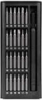 Black 25In 1 Screwdriver Set, Precision Magnetic Screw Driver Bits Mini Tool Case for Smart Home PC Phone Repair
