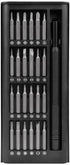 Black 25In 1 Screwdriver Set, Precision Magnetic Screw Driver Bits Mini Tool Case for Smart Home PC Phone Repair