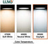 LUNO A19 Dimmable LED Bulb, 11W (75W Equivalent), 1100 Lumens, 5000K Daylight, Medium Base E26, UL & Energy Star, 4-Pack