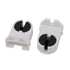 uxcell 15Pcs T5 Fluorescent Light Holder G5 Base Snap-in Tombstone Lamp Socket