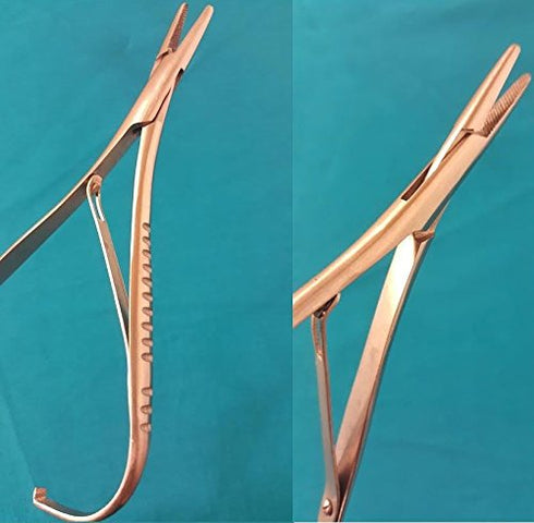 Synamed 5.5 Inches New Mathieu Needle Holder Surgical and Dental Instruments