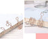 Rurili 40 Pcs Rose Gold Music Series Paper Clips, Creative Metal Office Supplies, Home Library Note Headphone Guitar