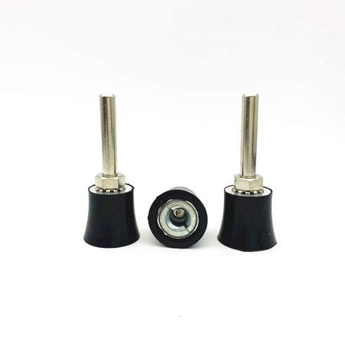 3-Pack 1/4" 1in Disc Pad Holder Adapter with Shank, Quick Change Disc Pad Holder Sanding Disc Holder, Adapter Disc
