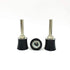 3-Pack 1/4" 1in Disc Pad Holder Adapter with Shank, Quick Change Disc Pad Holder Sanding Disc Holder, Adapter Disc