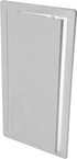 8 Inch x 16 Inch White Plastic Access Panel, Service Shaft Door for Plumbing and Electricity Access