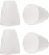 Beaupretty Plastic Lampshades Set of 4 4.52X3.93X3.93In Plastic Lamp Shades for Table