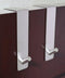 TOGU Over The Door Hook - SUS 304 Stainless Steel Heavy Duty Organizer for Coats, Towels, Clothes, Wreath (2pcs)