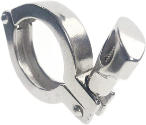 ZGHQHCDRH 1pcs 304 Industry(183mm) SS Tri Clamp - Sanitary Clover Clamp for Ferrule Pipe Fittings, Quick Connection