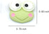 Duolai 40pcs Cute Big Eye Frog Decorative Thumbtacks Cartoon Animal Boxed Pushpins for Whiteboard Corkboard Photo Wall Bulletin Board Office Supplies, Multicolored by brandname