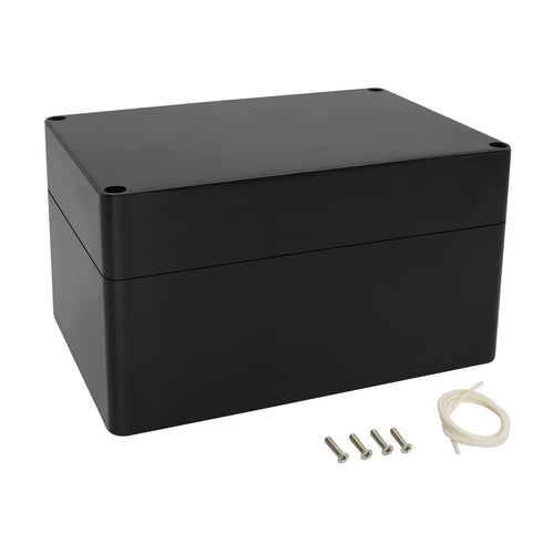 LeMotech Electrical Box, IP65 Waterproof ABS Plastic Project Box, Universal Enclosure for Electronics, Black