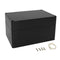 LeMotech Electrical Box, IP65 Waterproof ABS Plastic Project Box, Universal Enclosure for Electronics, Black