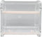 Transparent Tape Dispenser Cutter, Desktop Roll Holder Organizer for Office, DIY Sticker Storage and Tape Cutter
