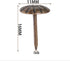 200 Pcs Upholstery Tacks Nails, Antique Brass Daisy Furniture Nails for Sofa, Crafts, 7/16" Head Diameter