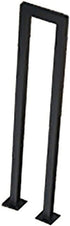 PAUANI Fence(Black-U,35CM(1.41FT)) Stairs Railing Handrails Kit - Metal Deck Railing - U/M Type Stairs Handrail, Safety
