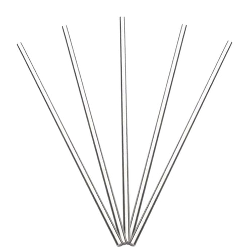 JoyTube 5/16" Diameter Aluminum Round Rod, 6061 Solid Stick 6" Length for DIY Craft (5 Pieces)