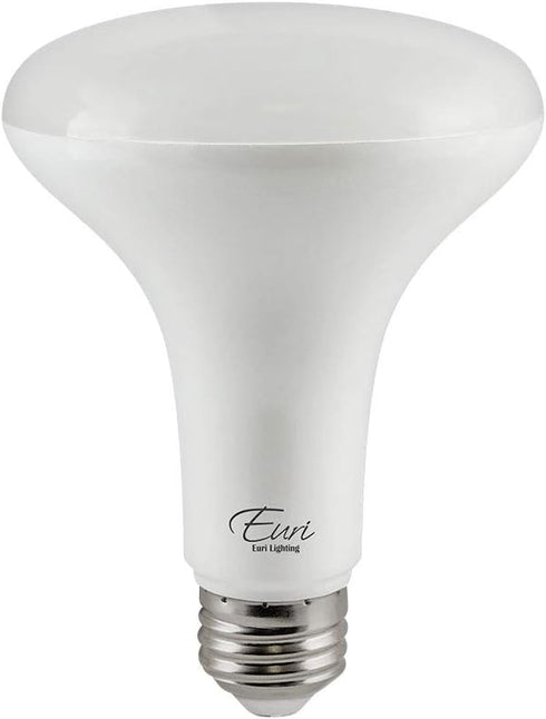 Euri Lighting EB30-11W3040e LED BR30, 10W (65W Equal) 850lm, Bright White (4000K),
