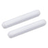 MECCANIXITY Magnetic Stirrer Mixer Stir Bar Rod 50mm Cylinder Shape PTFE Coating Magnet, Pack of 2