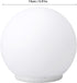 Naroote 10m, LED Glowing Ball Light, RGB Color Changing Globe Mood Lamp, Rechargeable Colorful Mood Lamp with Ideal