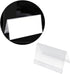 Lurrose Elegant Acrylic Seat Card Display Card Acrylic Table Easy to Carry