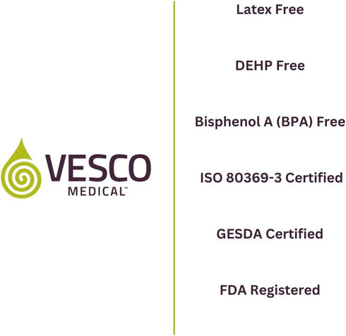 Vesco Medical 5ml (Pack 25) ENFit Standard Tip Syringes