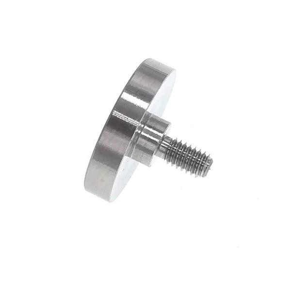 Flat Contact Points for Dial Digital Indicator, Depth Gauge Thickness Gauge, 4-48 UNF Thread, 15mm Diameter