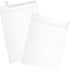 LUXPaper 9 x 12 Open End Envelopes, Peel & Press, White, 80lb. Text, 100% Recycled, 50 Qty