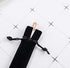 WAFJAMF 20pcs Velvet Drawstring Pen Pouch, Black Color Pencil Bag/Holder