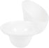 TEHAUX Horseshoe Lampshade 7.48X7.48X4.13In Lightweight Plastic Replacement Lamp Shade Cover for Table