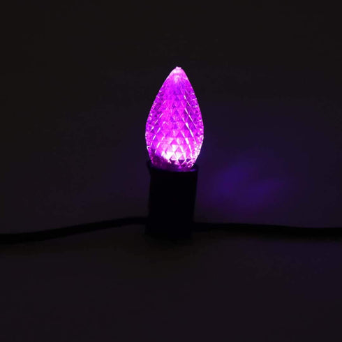 25PCS C7 Bulbs C7 Bulbs E12 Bulbs Commercial Led Christmas Light - Led with Base Sockets Replacement for Outdoor String