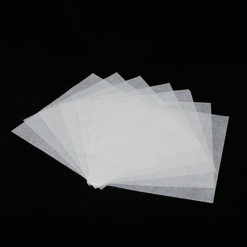 500PCS 75X75mm Non-Absorbent Nitrogen-Free Gloss Paper Sheets Cellulose Weighing Paper Weighing Paper for Scale Measurement Samples Transfer Laboratory Sample Weighing Paper