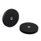 ULIBERMAGNET 2Pack Anti-Scratch 60lb Strong Neodymium Round Rubber Coated Magnet with D1/4''-20