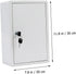 Mailbox Package Lockable Outdoor Plastic Milk Box for Wall Mounted Fresh Dairy Holder Decorative and Functional Design
