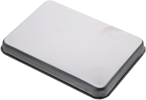 2 Packs Stainless Steel Dental Procedure Tray, Premium Silver Medical Surgical Tray for Tattoo, Resin, Lab Supplies