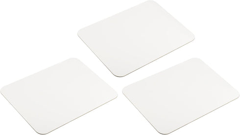 PATIKIL Small Dry Erase Board, 3 Pcs 12" x 9" Double Sided White Board for Writing Practice at Home, Office, Study