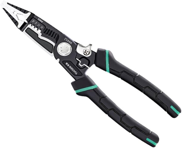 9-in-1 Wire Stripper by szhdxsy, 8.5in Crimping Tool, Multifunctional Wire Stripper, Cable Cutters, Pliers