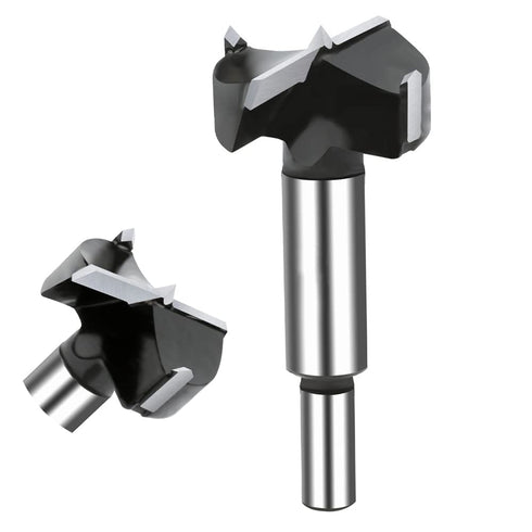 1-3/8 Inch Carbide Tipped Forstner Drill Bit for Hard Wood, Woodworking Hinge Cutter Tool Kits for Wood Plywood Plastic