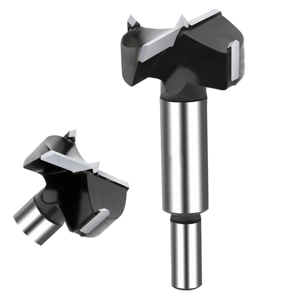 1-3/8 Inch Carbide Tipped Forstner Drill Bit for Hard Wood, Woodworking Hinge Cutter Tool Kits for Wood Plywood Plastic