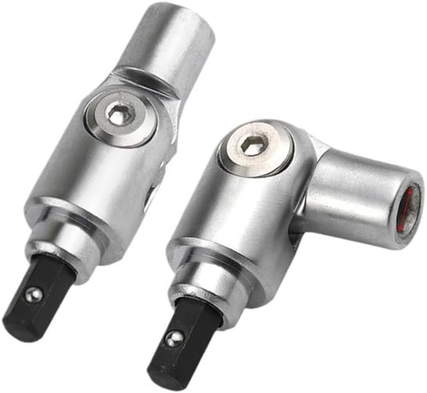 Quintathletic Rotation Electric Drill Bit Screwdriver Joint Turning Corner Device 180Degree Hexagonal Manual