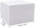 White Blank Notes Cube 3x3 Inch Office Paper Memo Sheets Non-sticky Memo Pad Cubes for Home Office Taking Notes and Reminders Writing Supplies