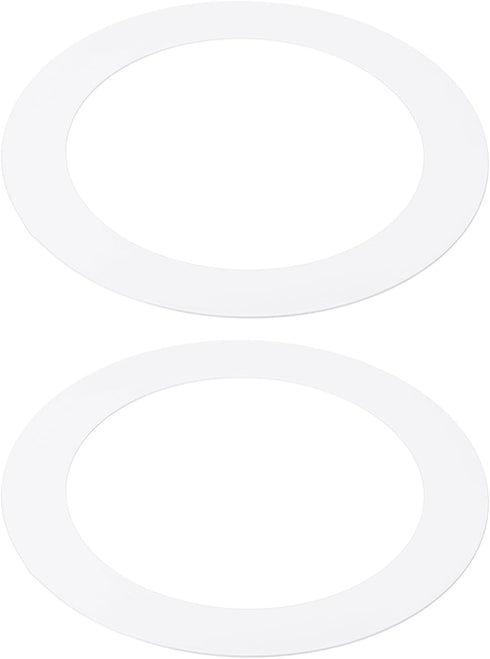 PATIKIL 5" ID 7.48" OD Goof Rings for Recessed Light, 2 Pack