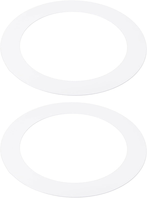 PATIKIL 5" ID 7.48" OD Goof Rings for Recessed Light, 2 Pack