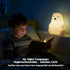 DNBFLLK 3 Polar Bear Silicone Night Light for Kids Nursery Bedroom - Tap Control, Adjustable Brightness, USB