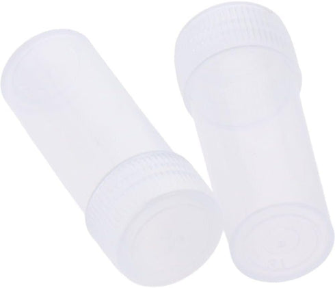 Plastic Vials with Lids, 50PCS Leak Proof Mini Sample Bottles, 5ML Test Tube for Lab Small Items