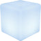 XEJMEOO 12-Inch LED Cube Light, Rechargeable Square Stool Light 16 RGB Colors Glow