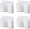 GSHLLO 4 Pcs Self Adhesive Cell Phone Holder with Charging Hole Wall Mounted