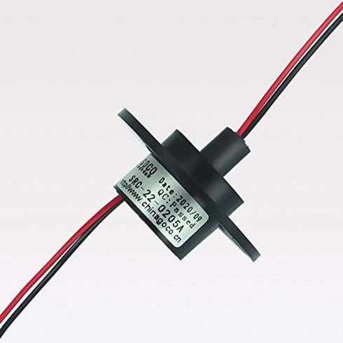 GCSLIPRING 2wire 5A Slipring Conductive Ring Collector Ring Rotating Electrical Contact