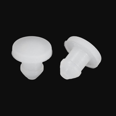 MECCANIXITY Silicone Snap in Locking Hole Plugs, Rubber Panel Seal Cover, 4mm/0.16 Inch Dia, Pack of 20