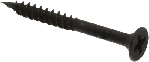 Prime-Line 9038073 Black Drywall Screws, Bugle Head, Phillips Drive, #7 X 1-1/2 In. (75 Pack)