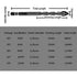 10 Pieces Masonry Drill Bit Set, Concrete, Ceramic, Carbide for Tile, Plastic, Wall, Brick, Cement, Wood
